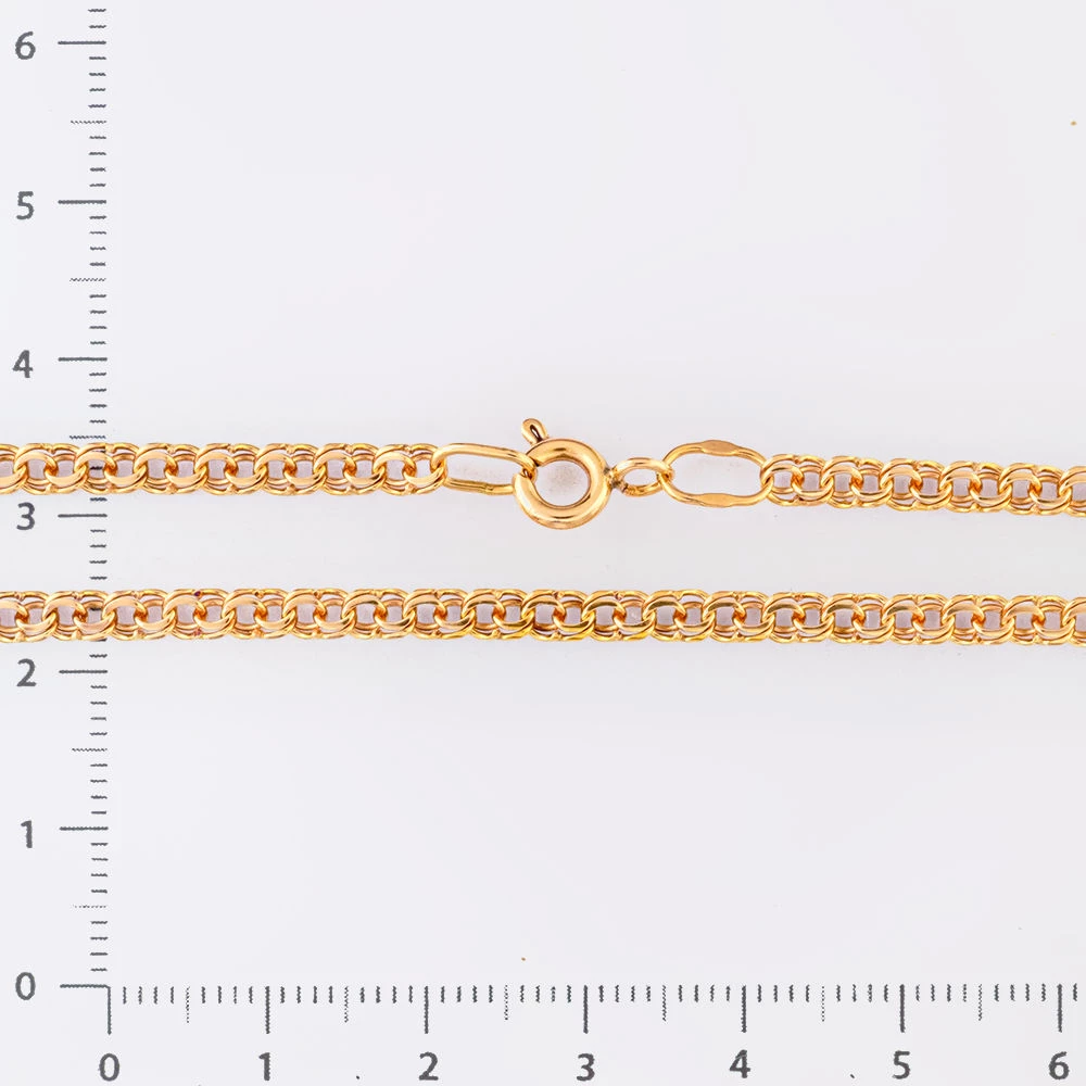 Цепь из красного золота 585 пробы