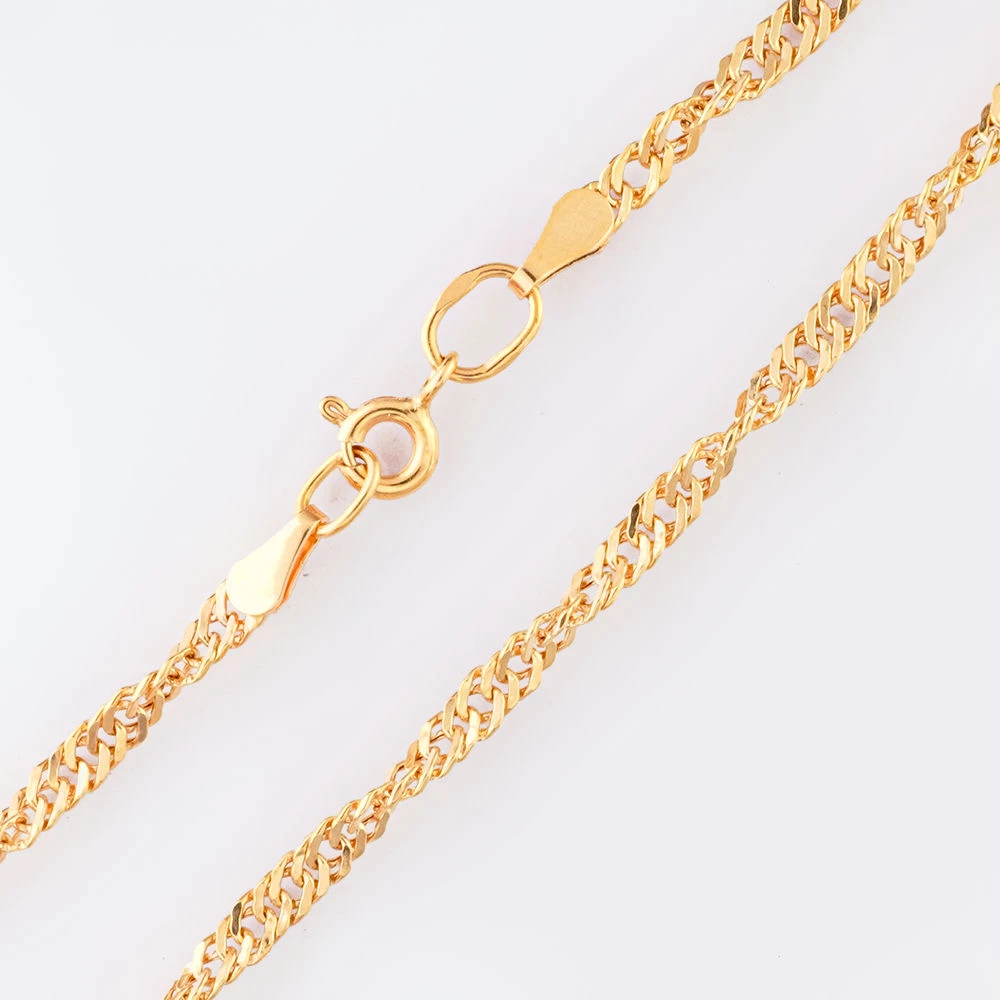 Цепь из красного золота 585 пробы