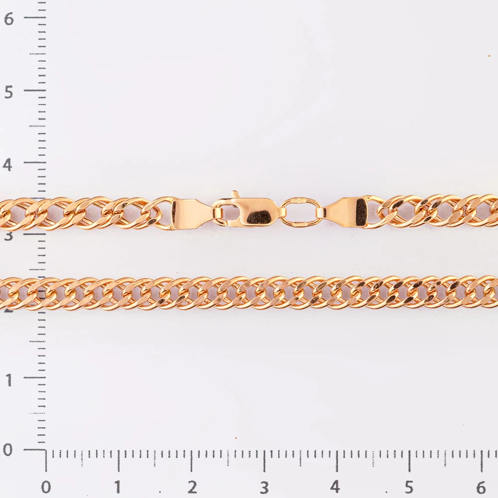 Цепь из красного золота 585 пробы