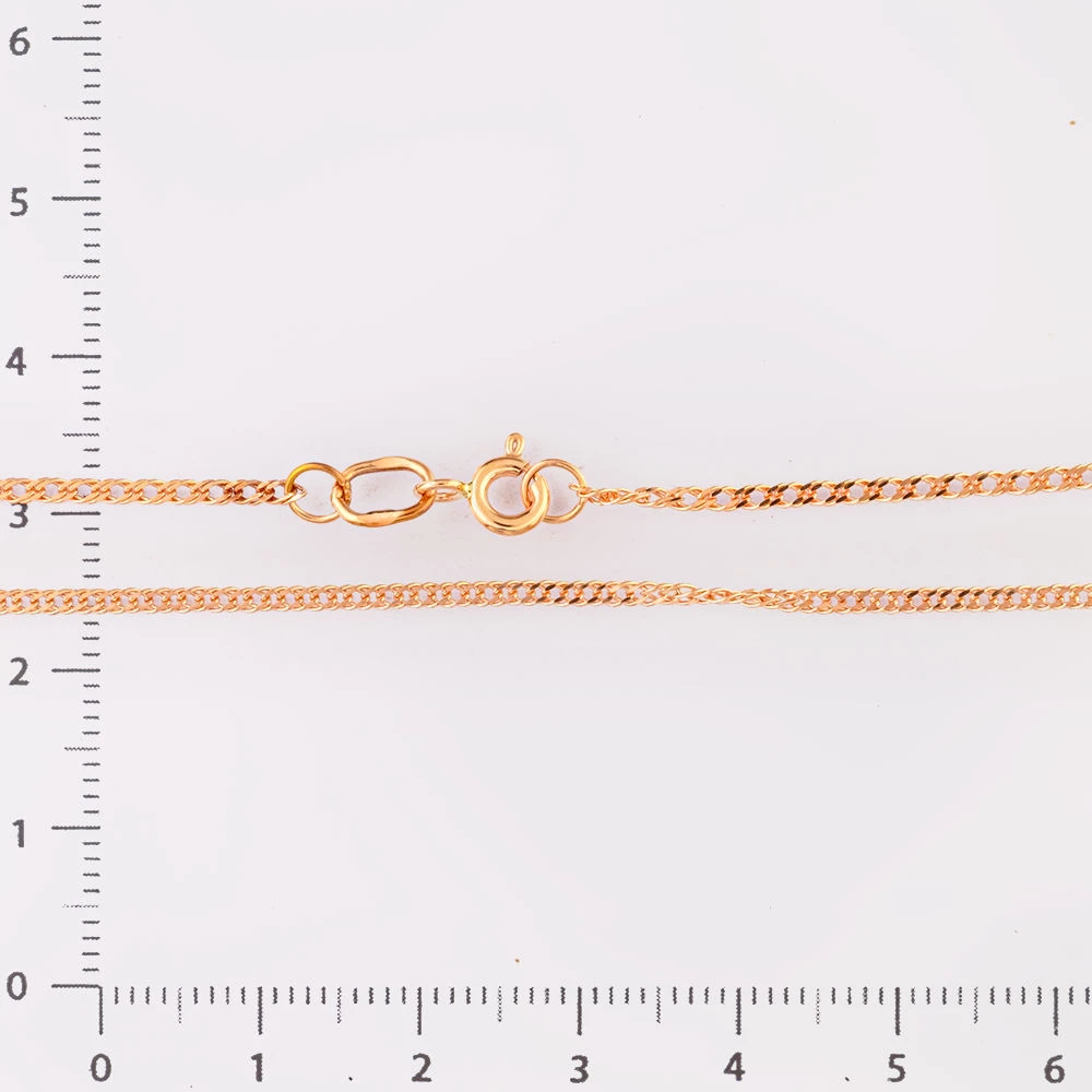 Цепь из красного золота 585 пробы