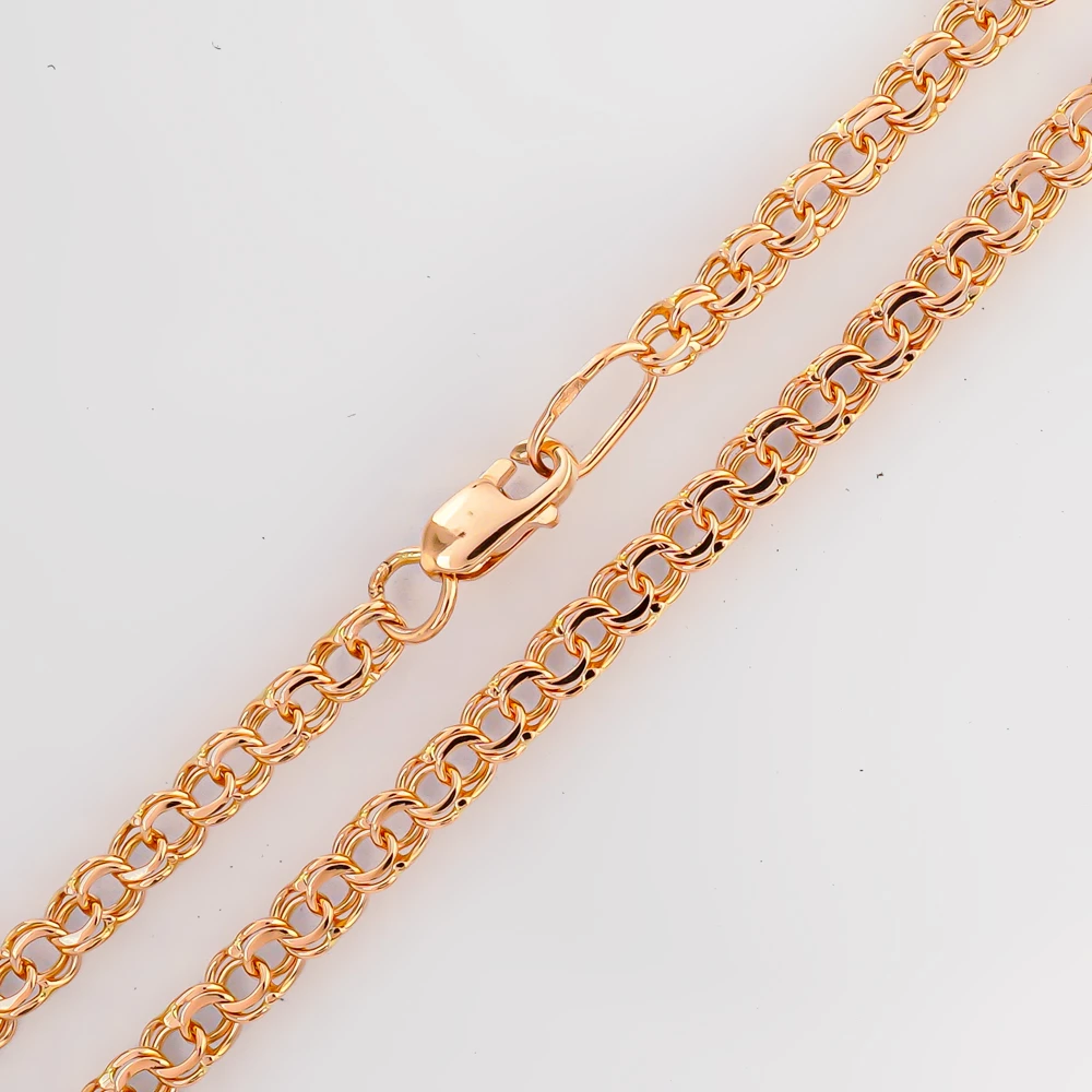 Цепь из красного золота 585 пробы