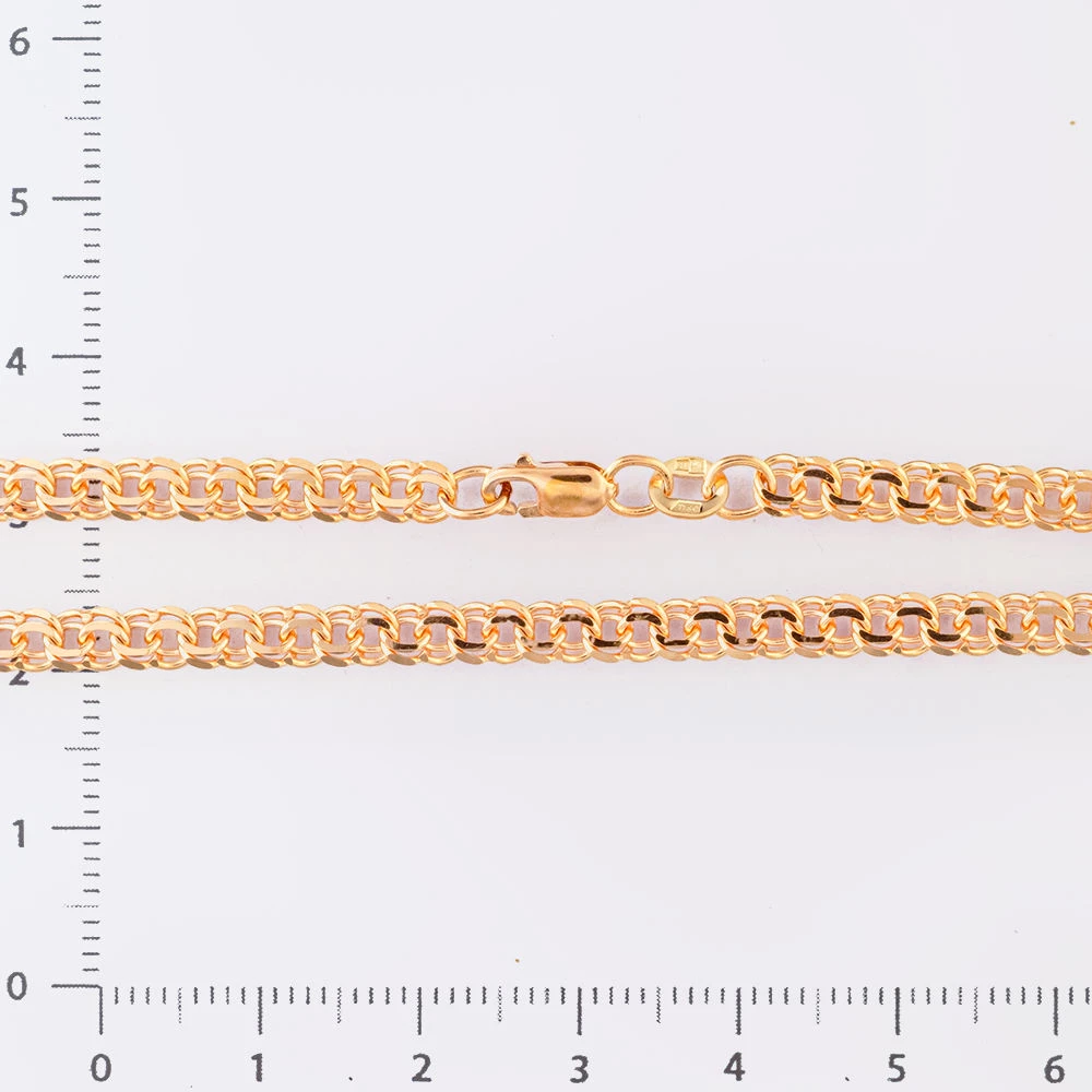 Цепь из красного золота 585 пробы