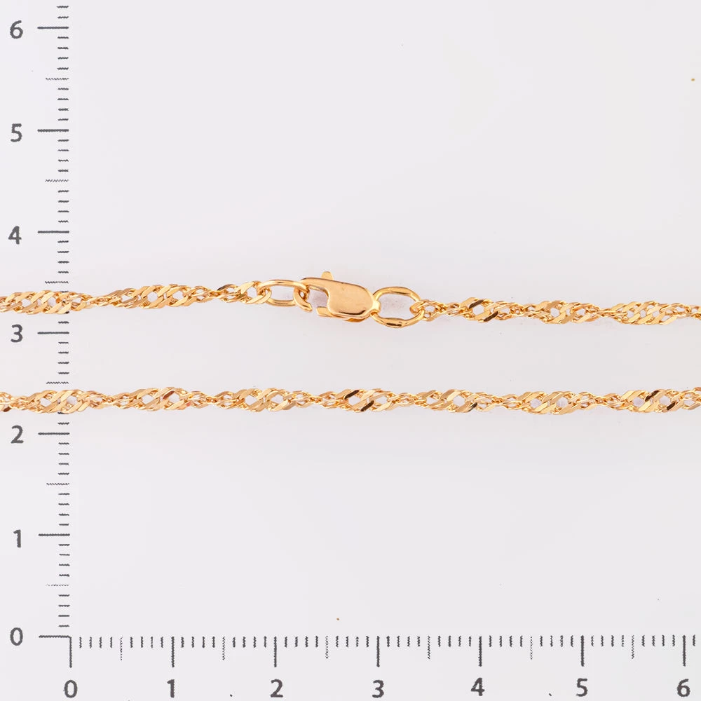 Цепь из красного золота 585 пробы