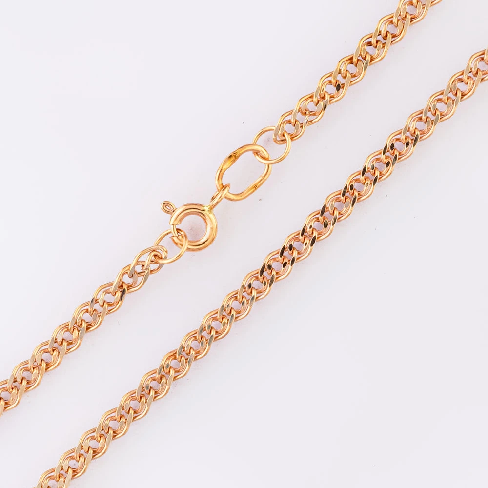 Цепь из красного золота 585 пробы