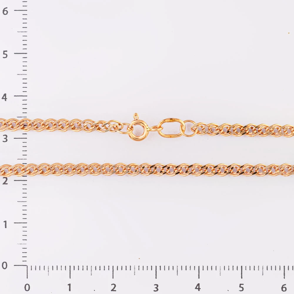 Цепь из красного золота 585 пробы