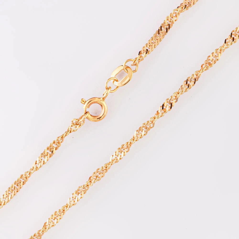 Цепь из красного золота 585 пробы