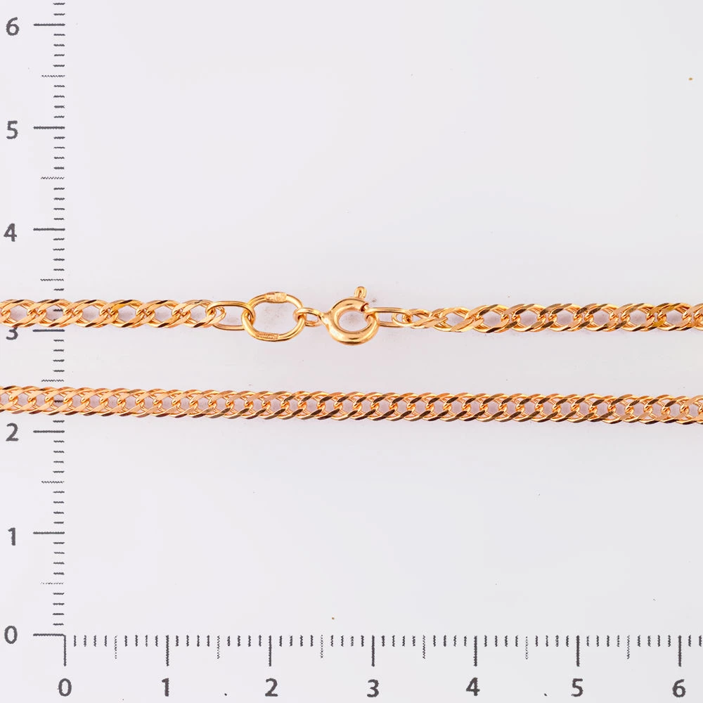 Цепь из красного золота 585 пробы