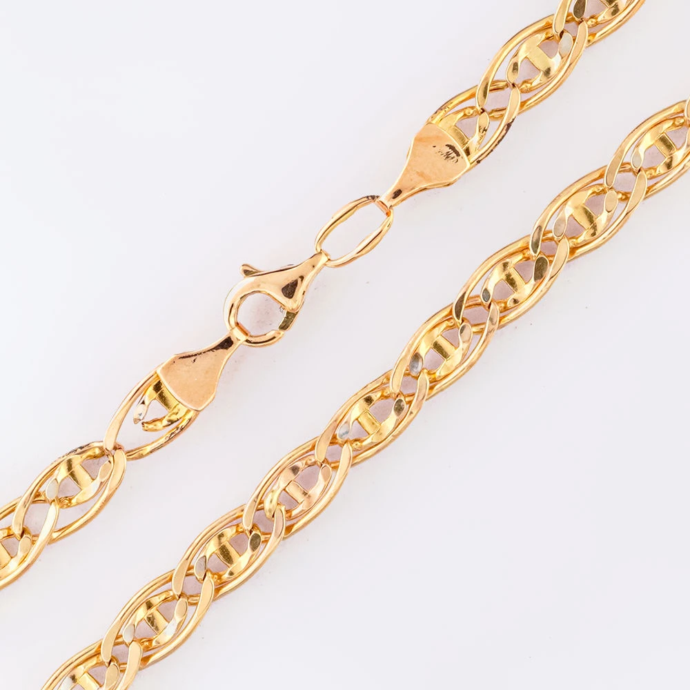 Цепь из красного золота 585 пробы