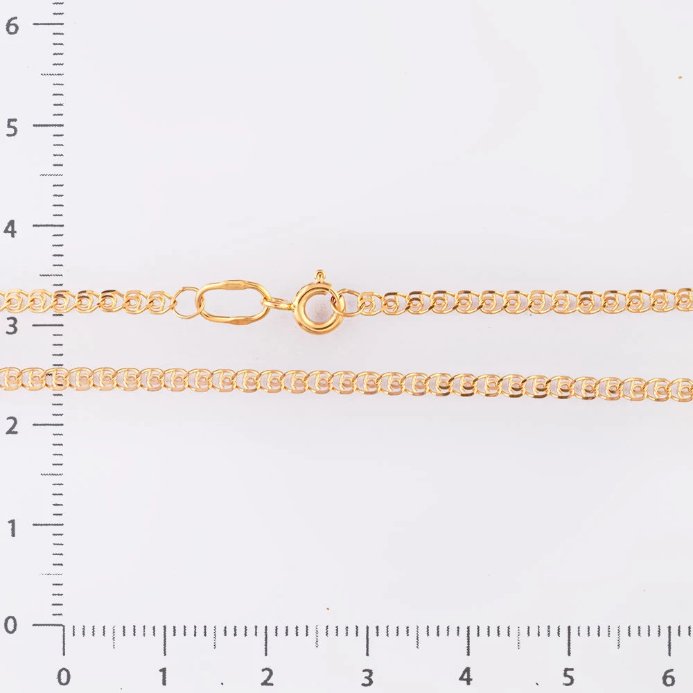 Цепь из красного золота 585 пробы