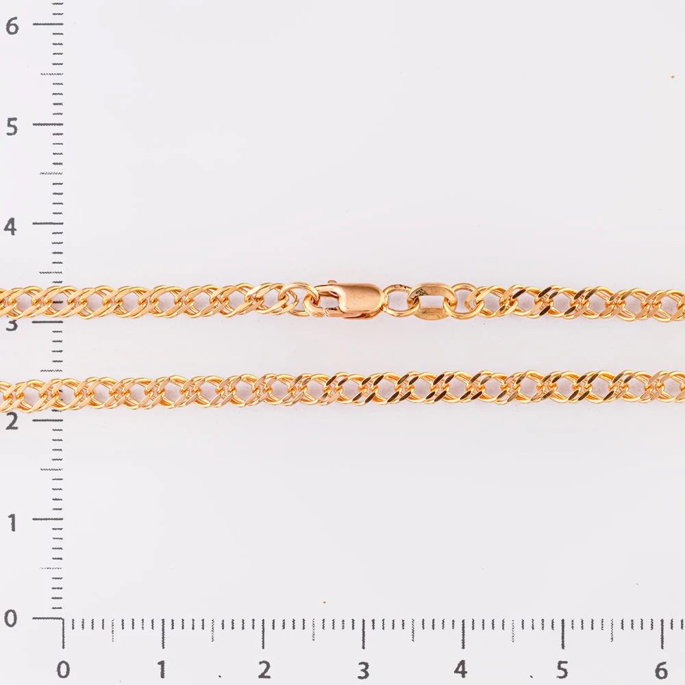 Цепь из красного золота 585 пробы