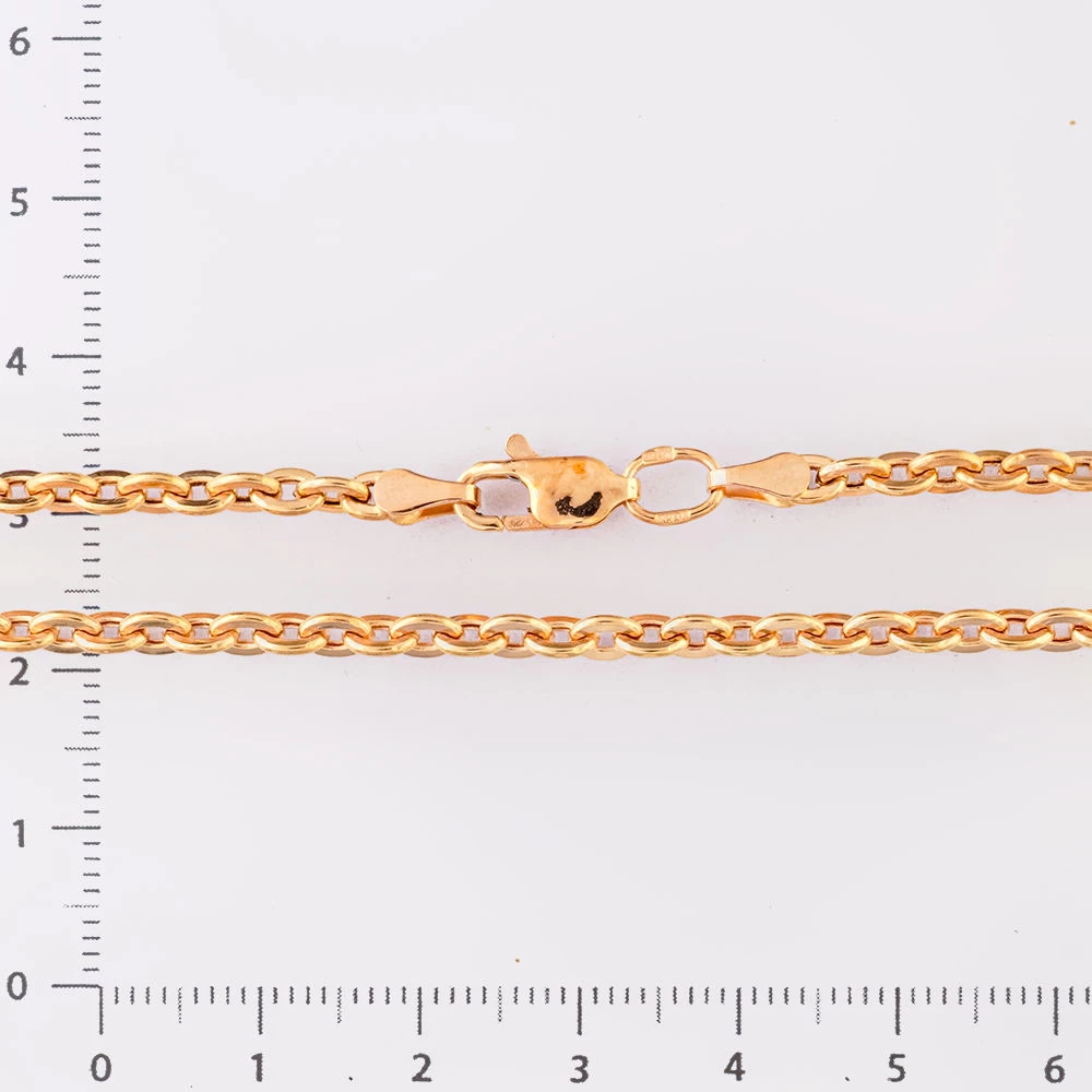 Цепь из красного золота 585 пробы