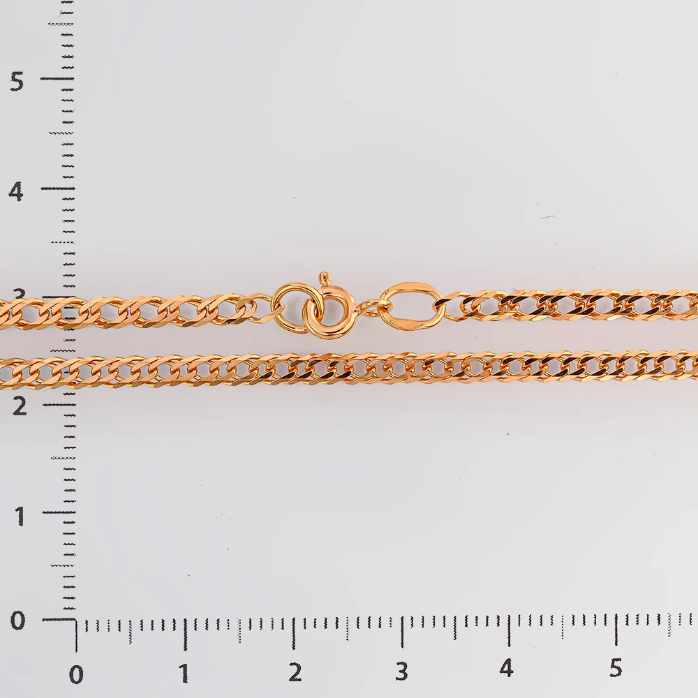 Цепь из красного золота 585 пробы