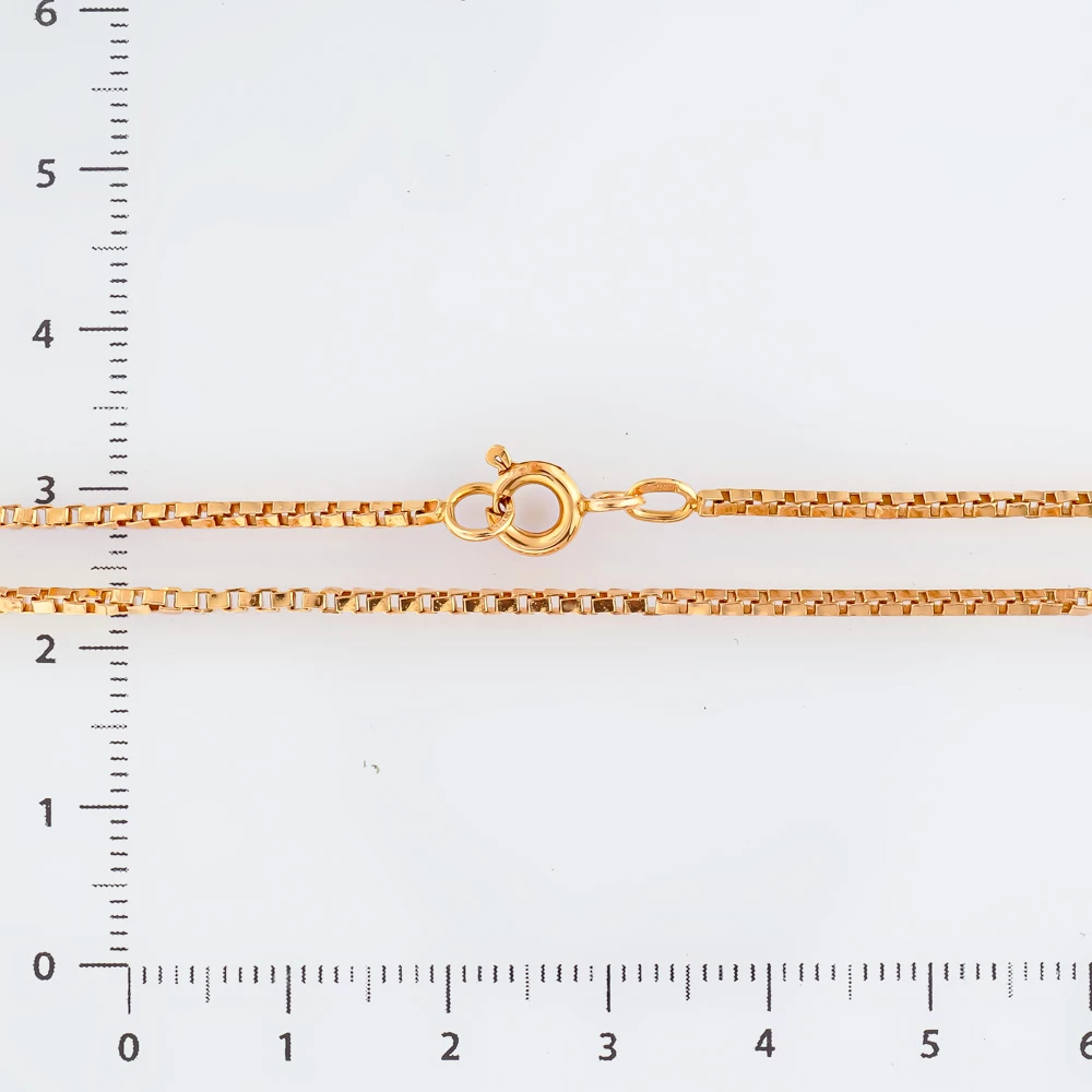 Цепь из красного золота 585 пробы