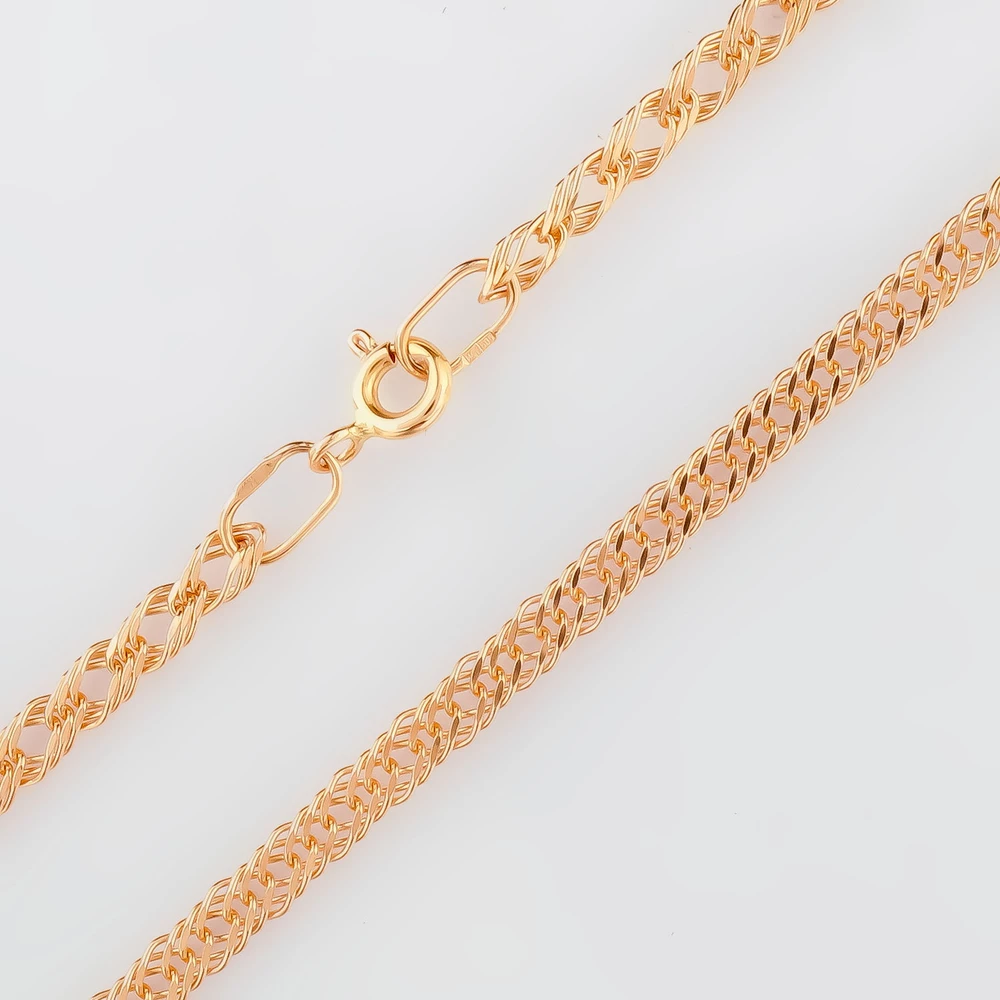 Цепь из красного золота 585 пробы