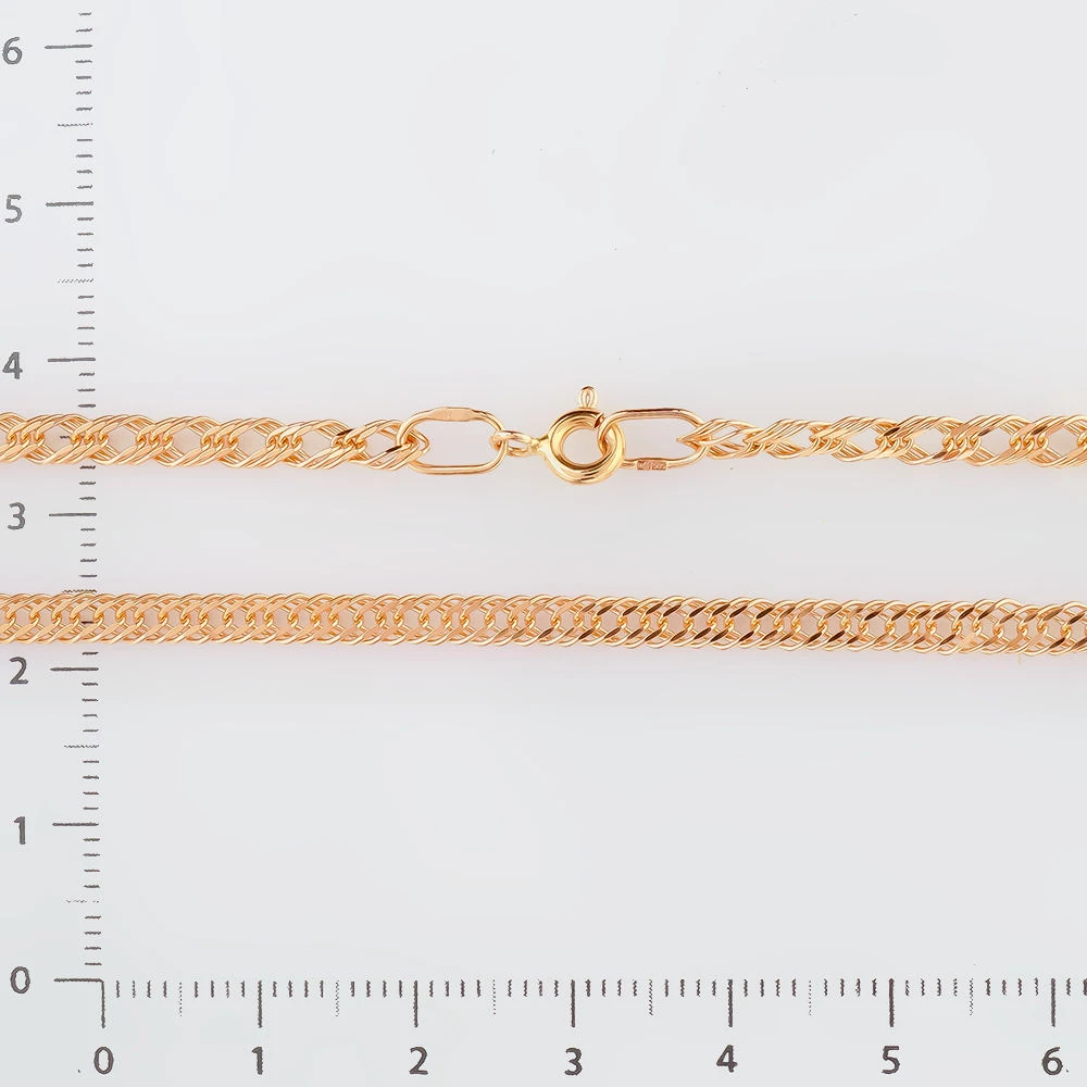 Цепь из красного золота 585 пробы