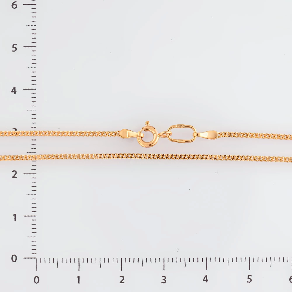 Цепь из красного золота 585 пробы