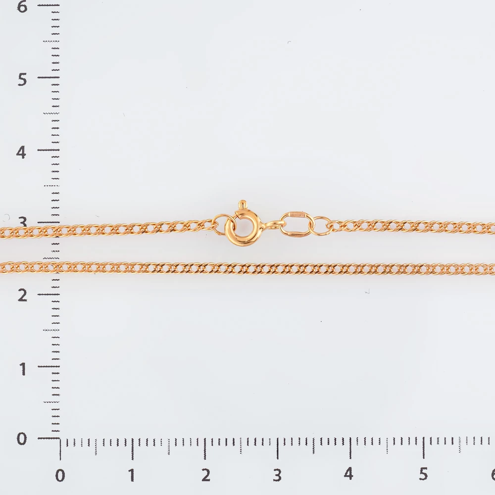 Цепь из красного золота 585 пробы