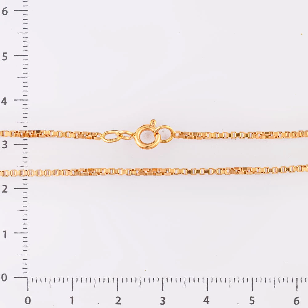 Цепь из красного золота 583 пробы