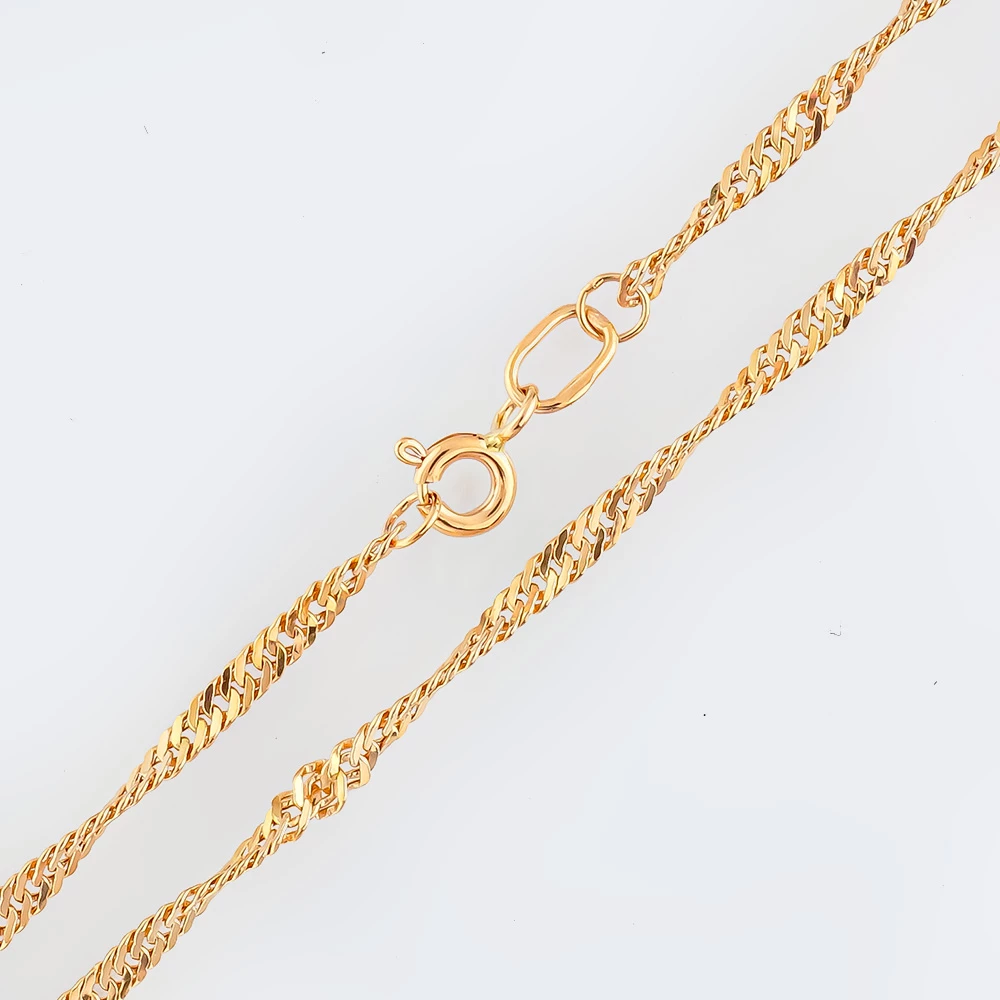 Цепь из красного золота 585 пробы