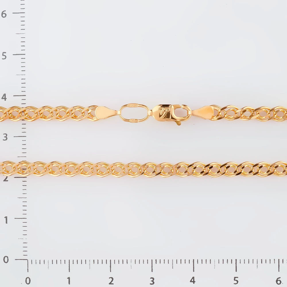 Цепь из красного золота 585 пробы