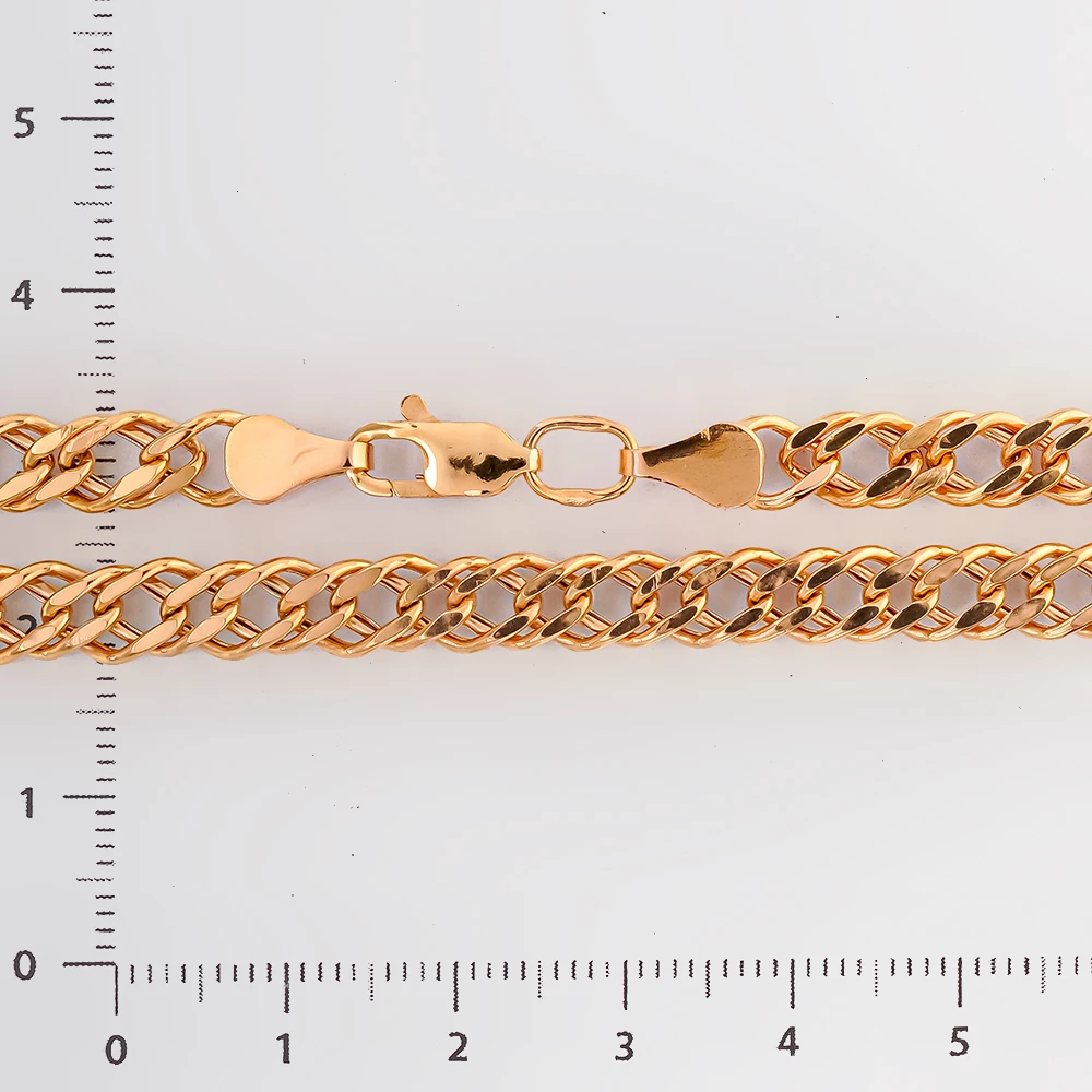 Цепь из красного золота 585 пробы