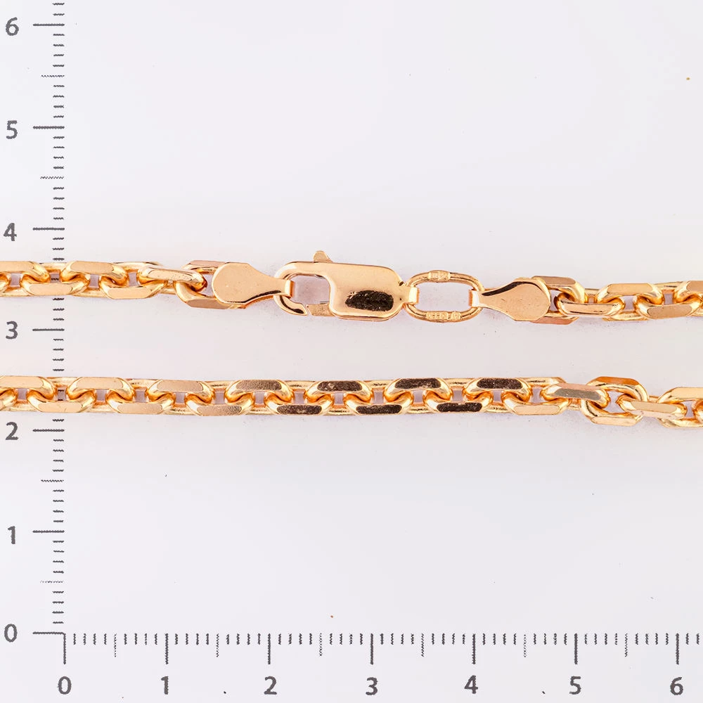 Цепь из красного золота 585 пробы