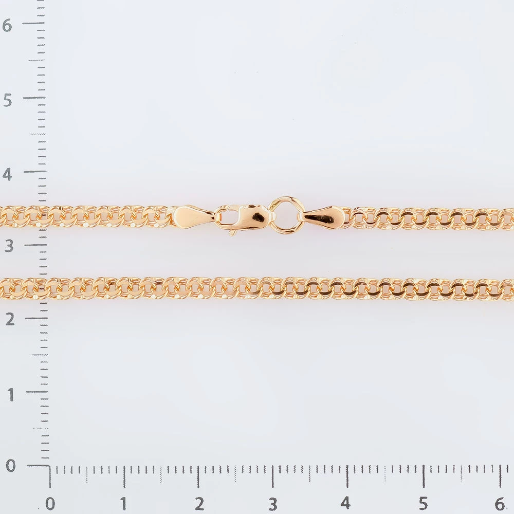 Цепь из красного золота 585 пробы