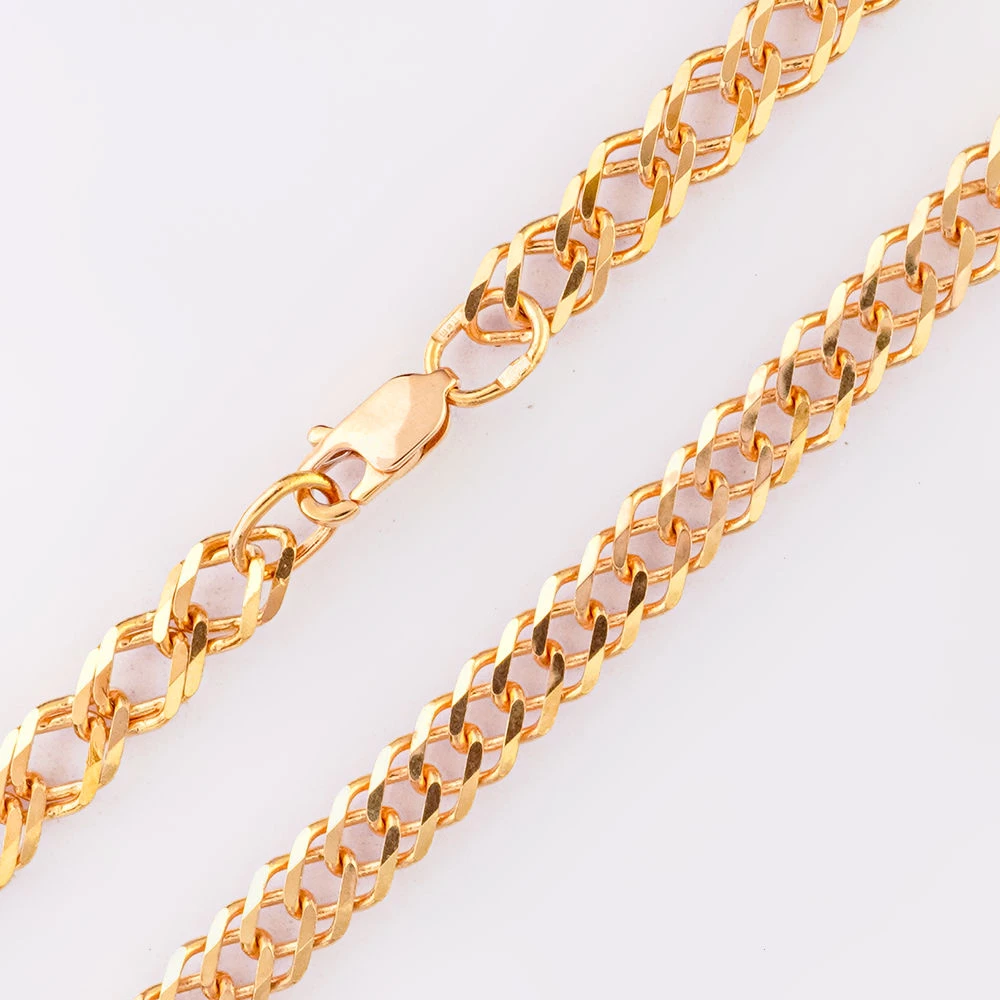 Цепь из красного золота 585 пробы