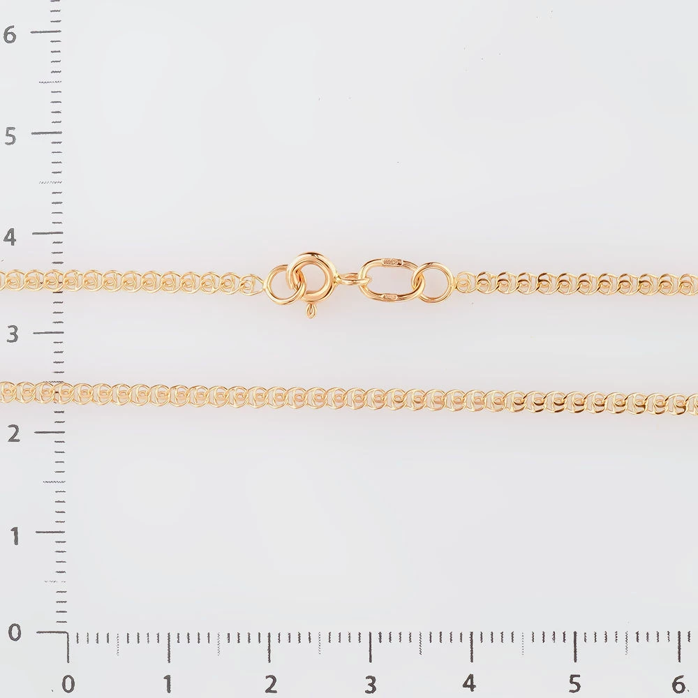 Цепь из красного золота 585 пробы