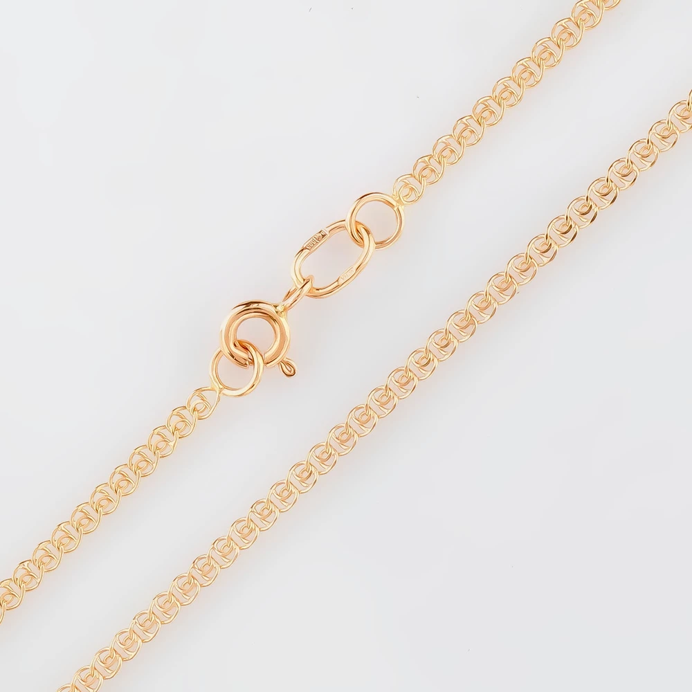 Цепь из красного золота 585 пробы