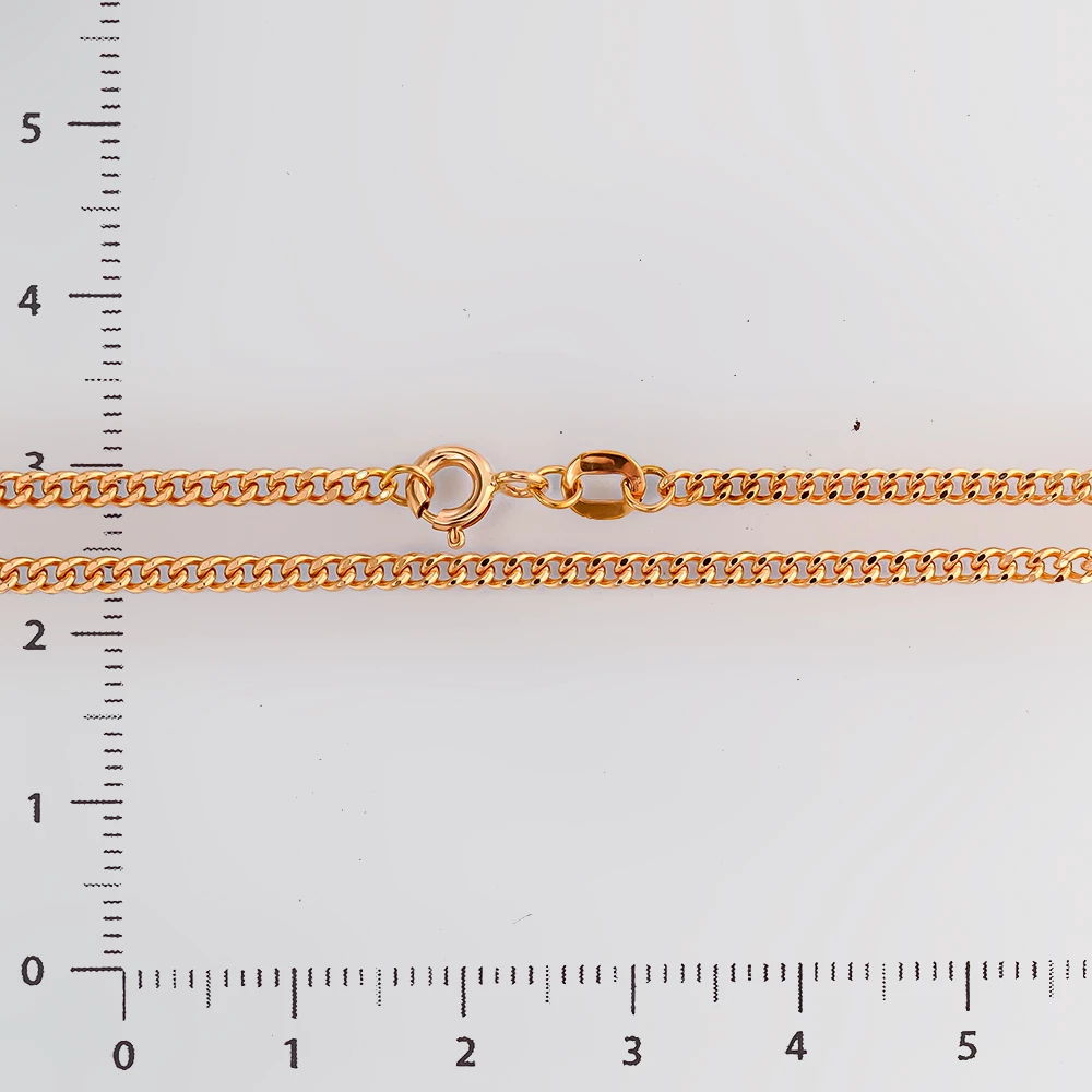 Цепь из красного золота 585 пробы