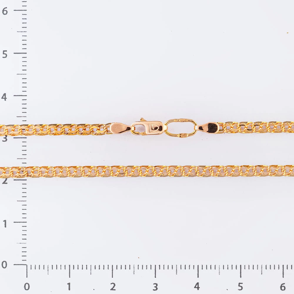 Цепь из красного золота 585 пробы