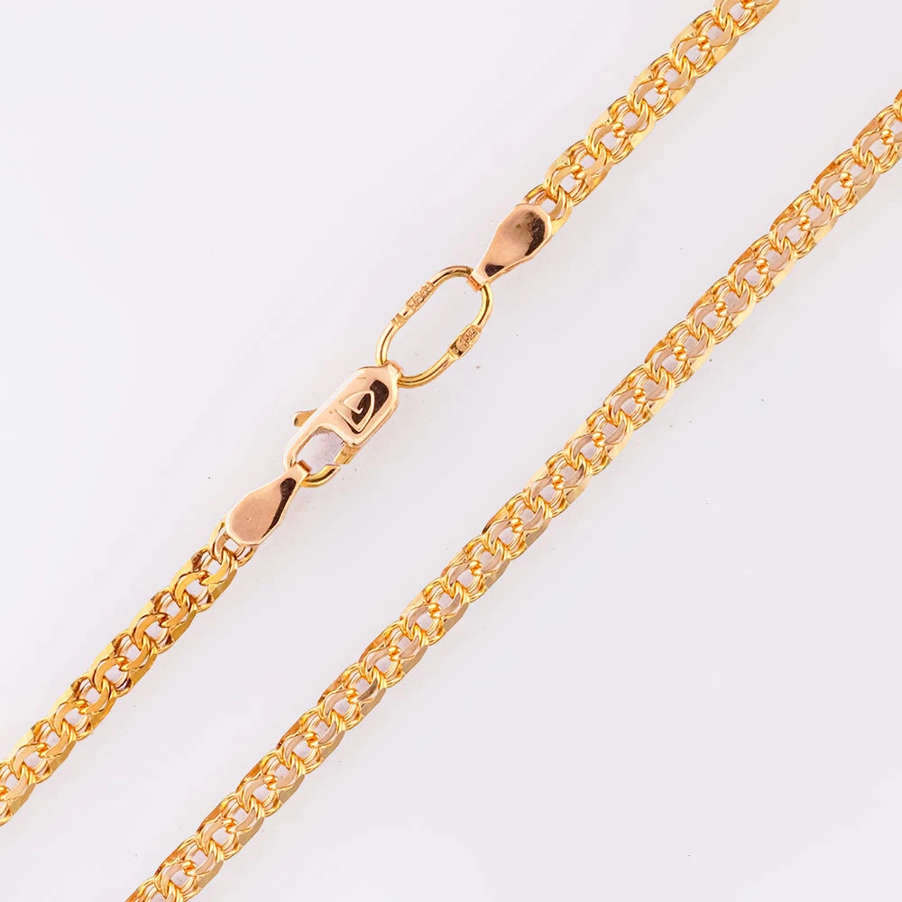 Цепь из красного золота 585 пробы