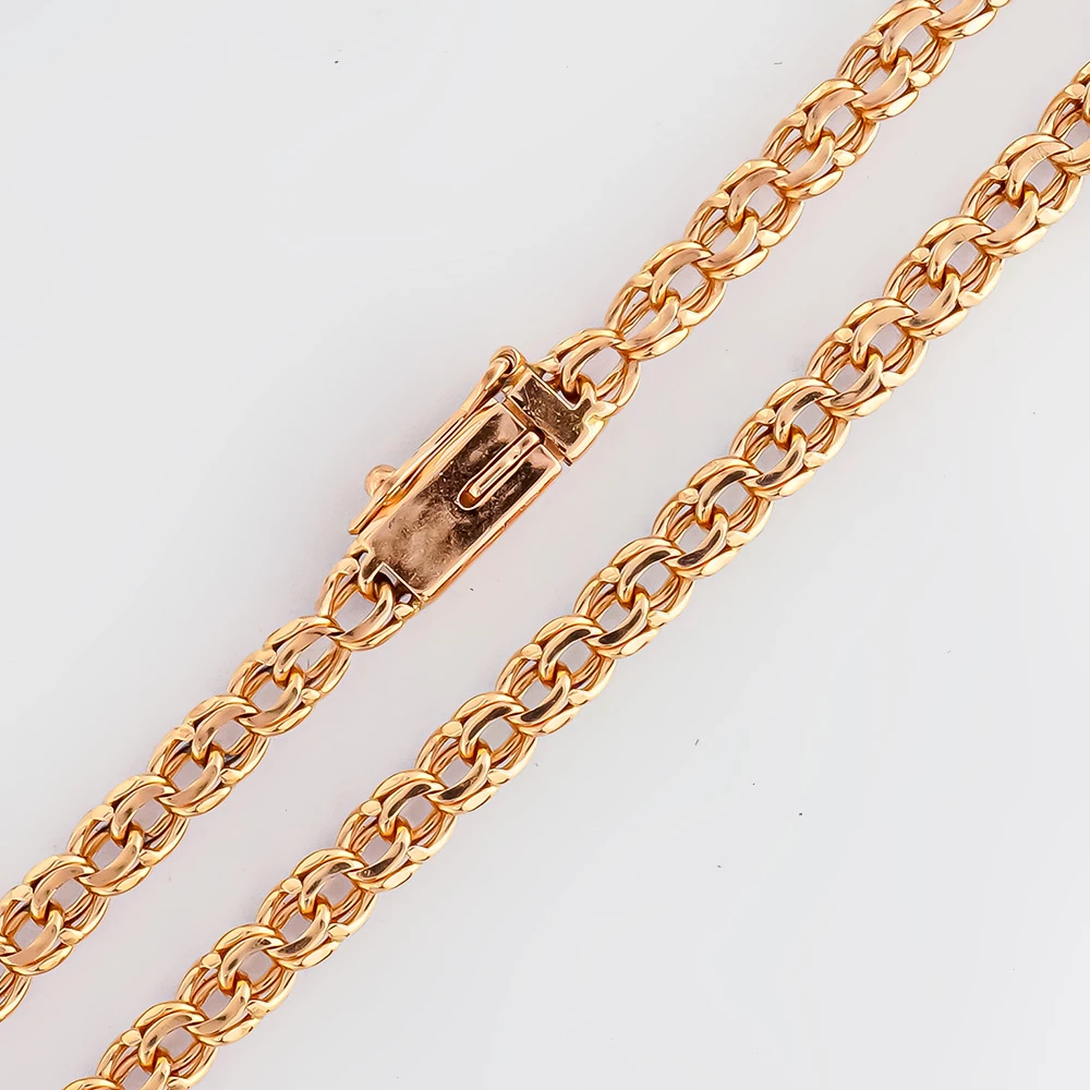 Цепь из красного золота 585 пробы