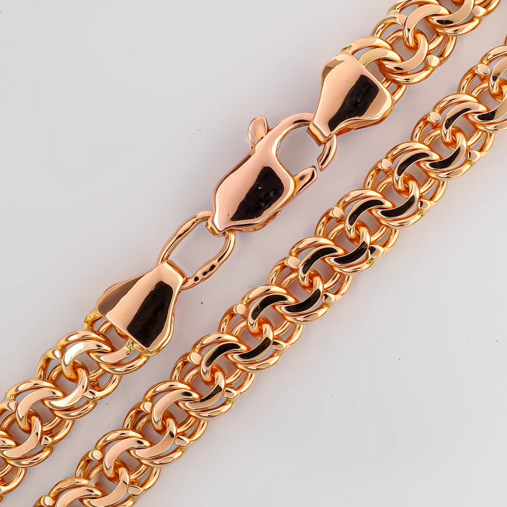 Цепь из красного золота 585 пробы