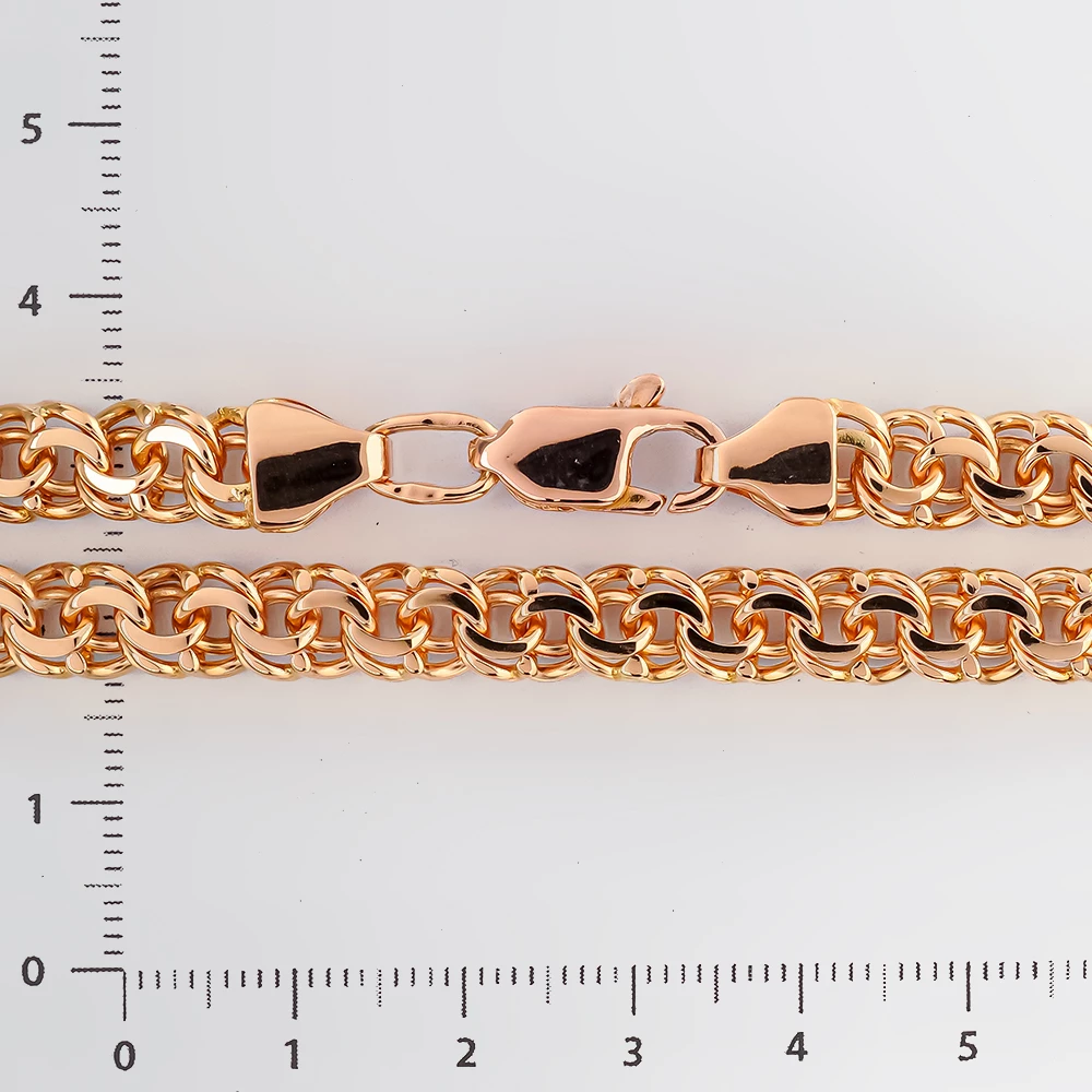 Цепь из красного золота 585 пробы