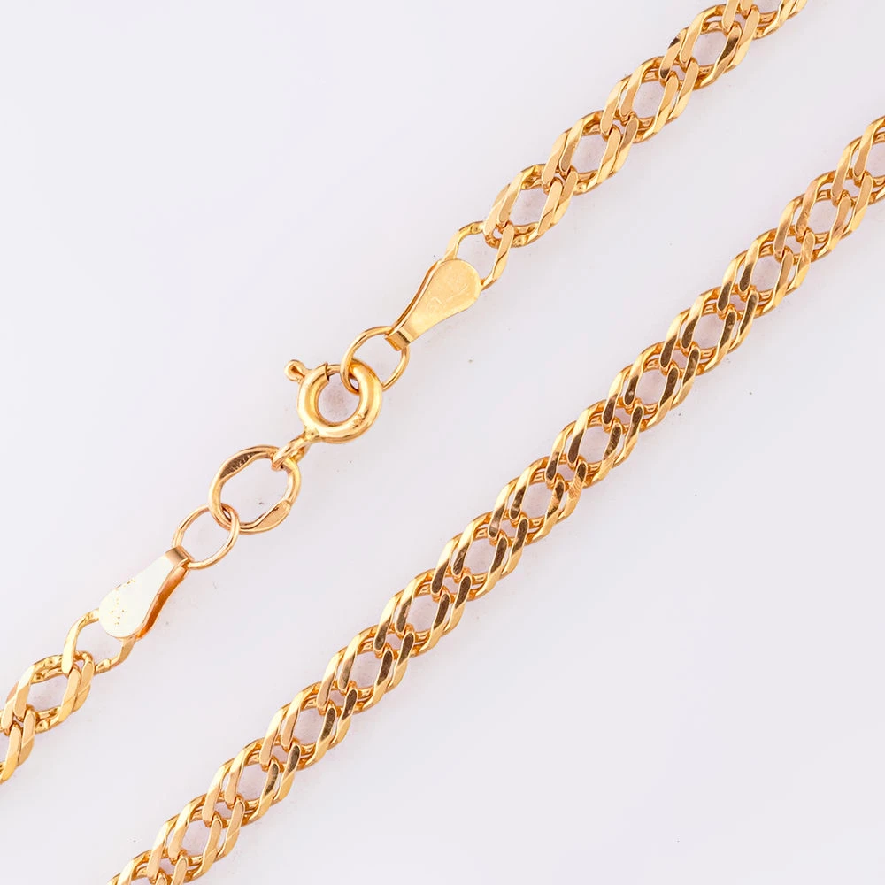 Цепь из красного золота 585 пробы