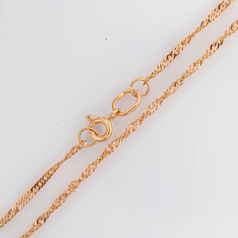 Цепь из красного золота 585 пробы