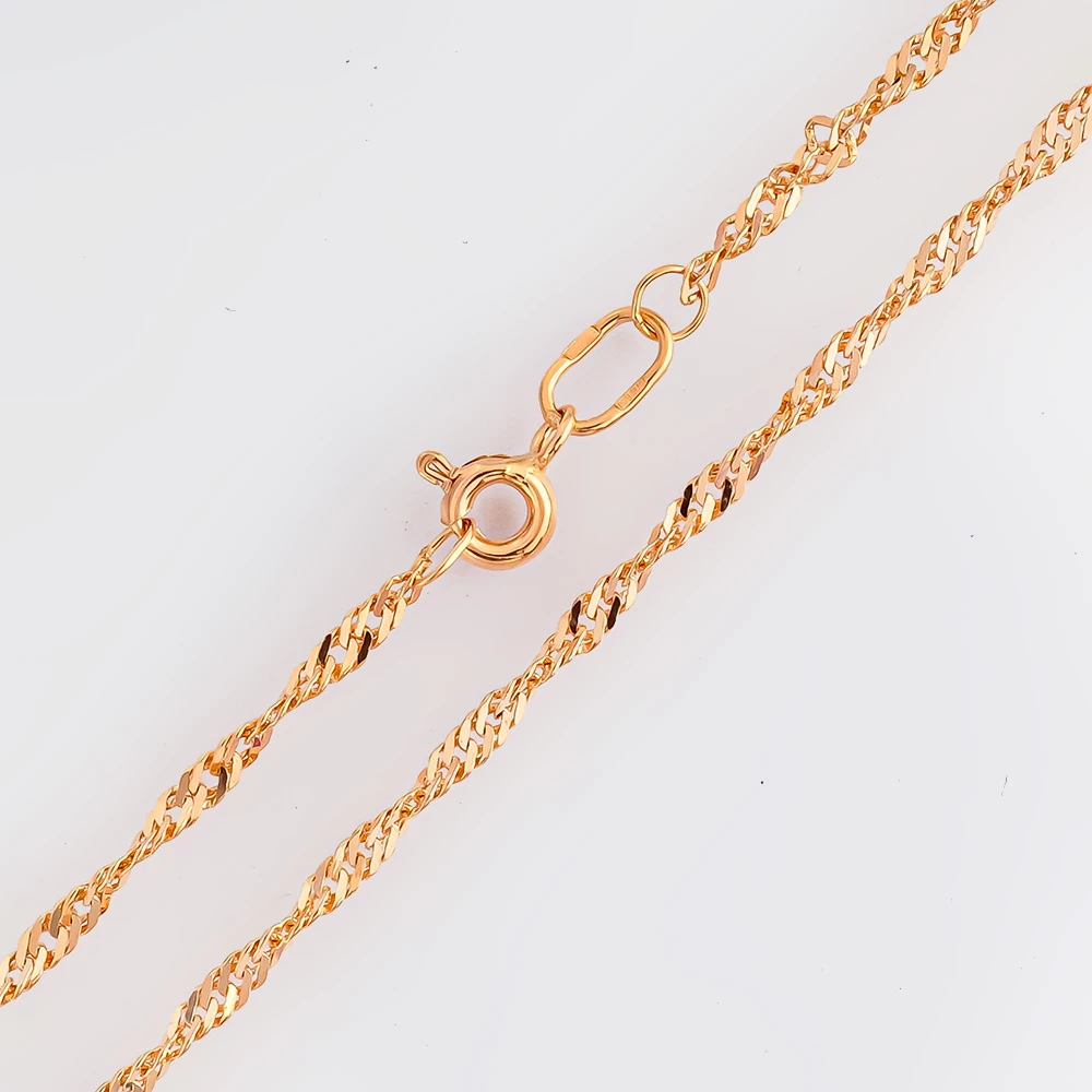 Цепь из красного золота 585 пробы