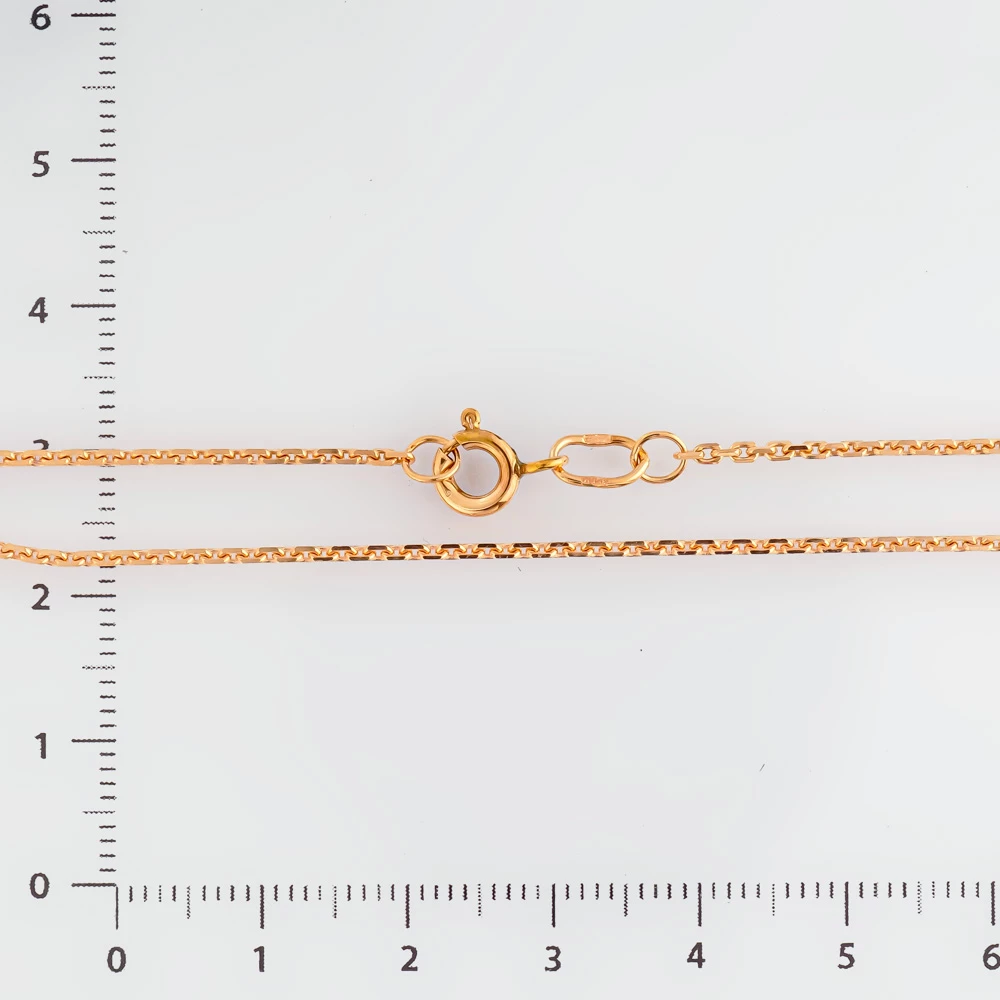 Цепь из красного золота 585 пробы