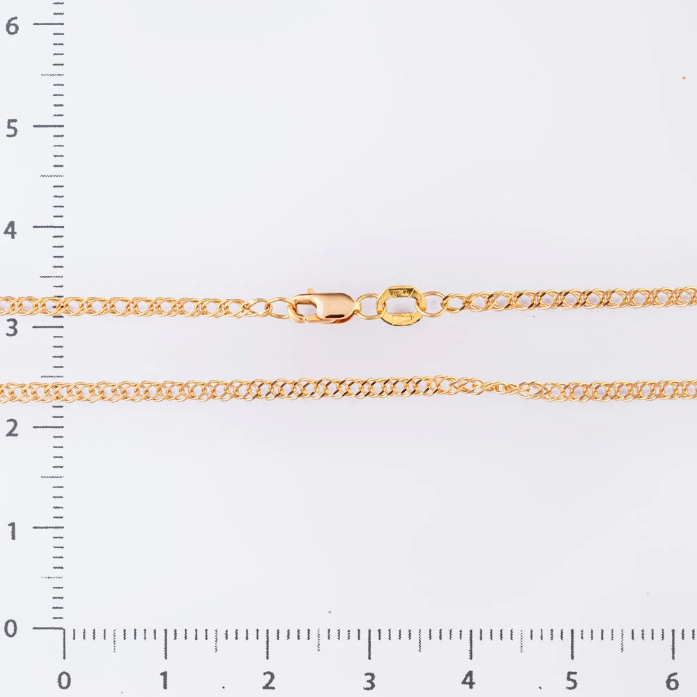 Цепь из красного золота 585 пробы