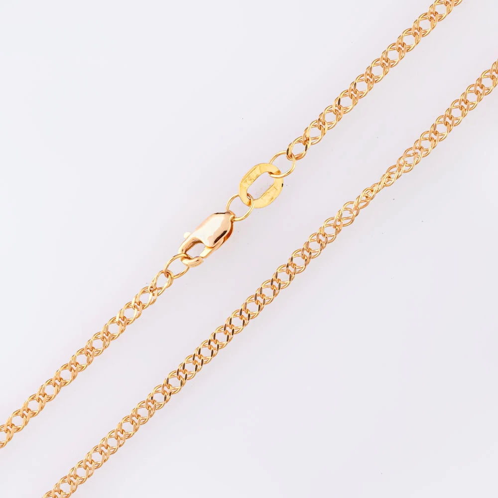 Цепь из красного золота 585 пробы