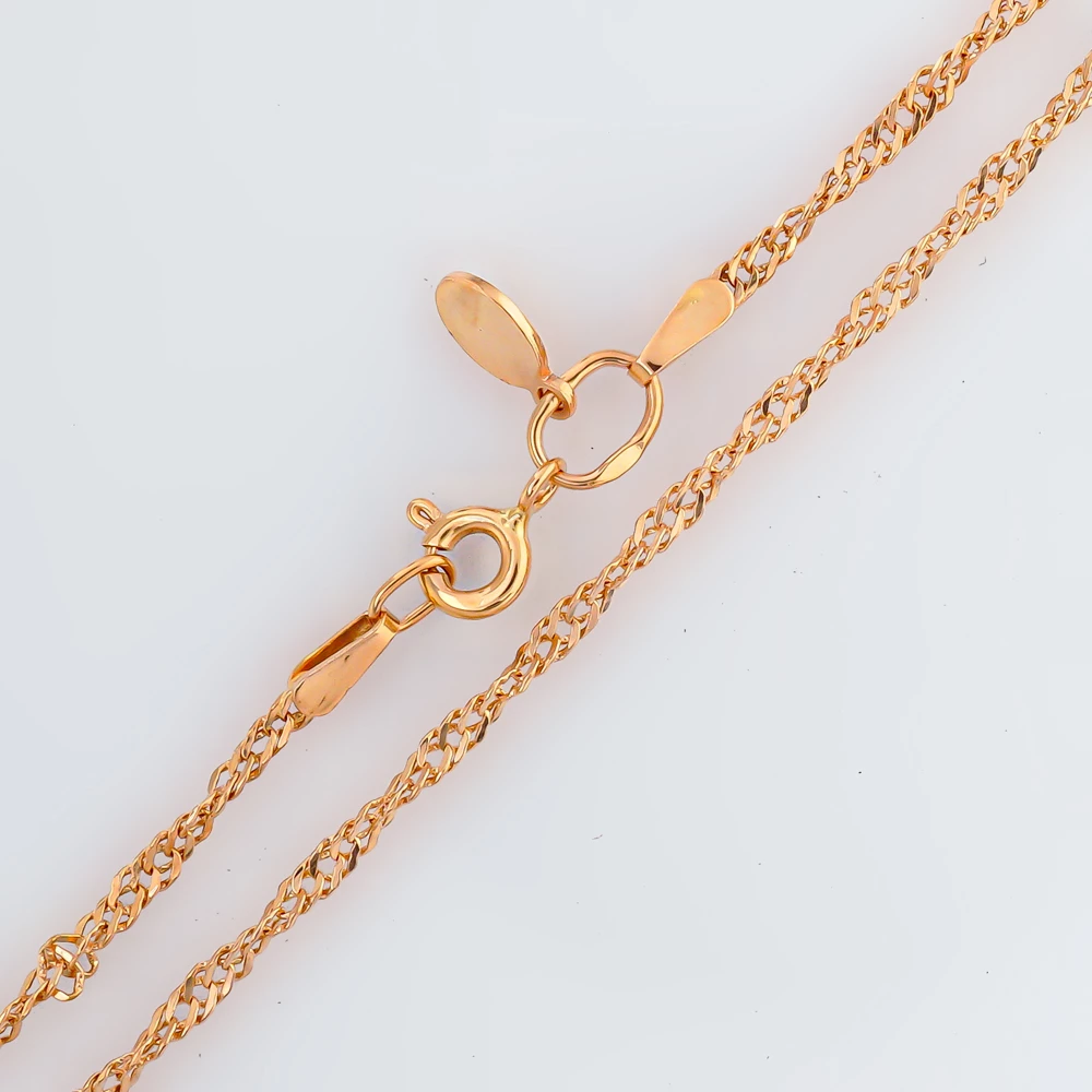 Цепь из красного золота 585 пробы