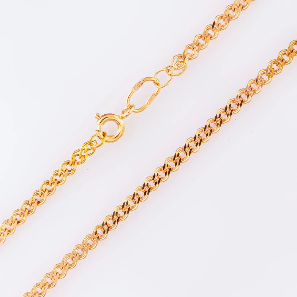 Цепь из красного золота 585 пробы