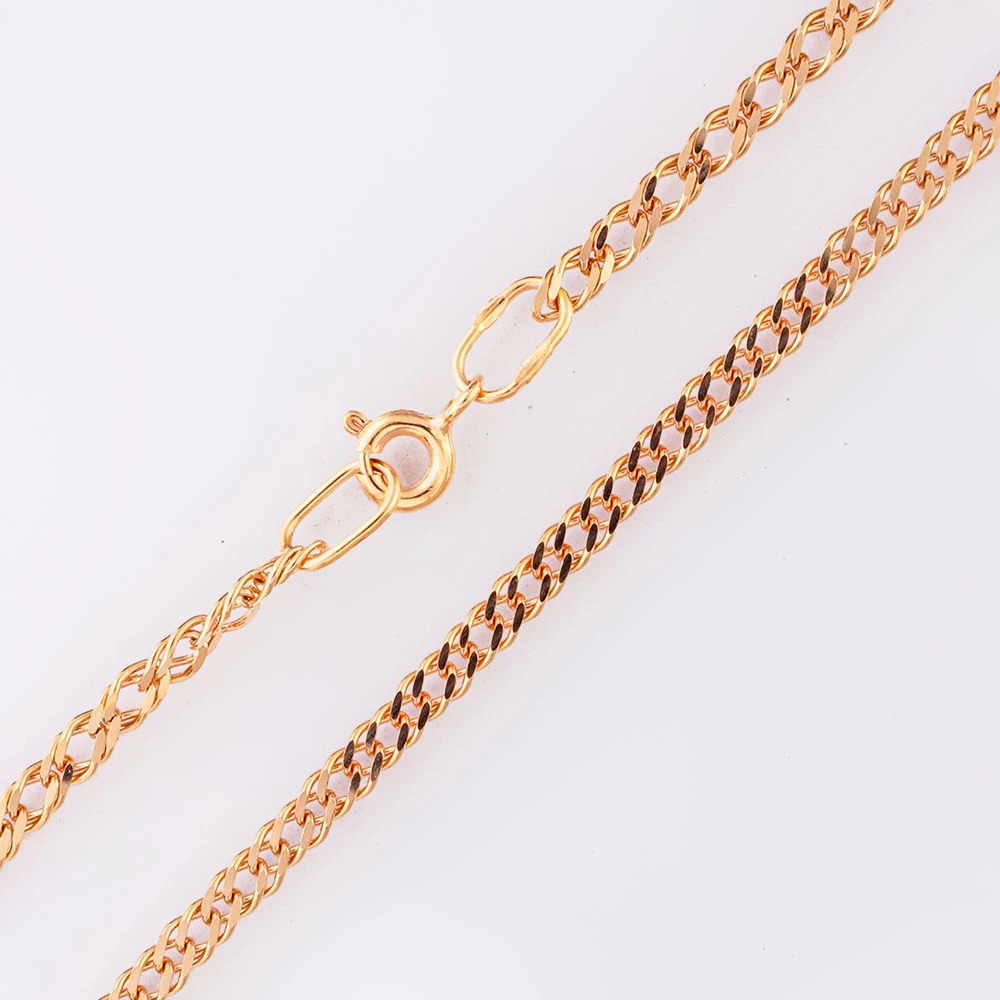 Цепь из красного золота 585 пробы