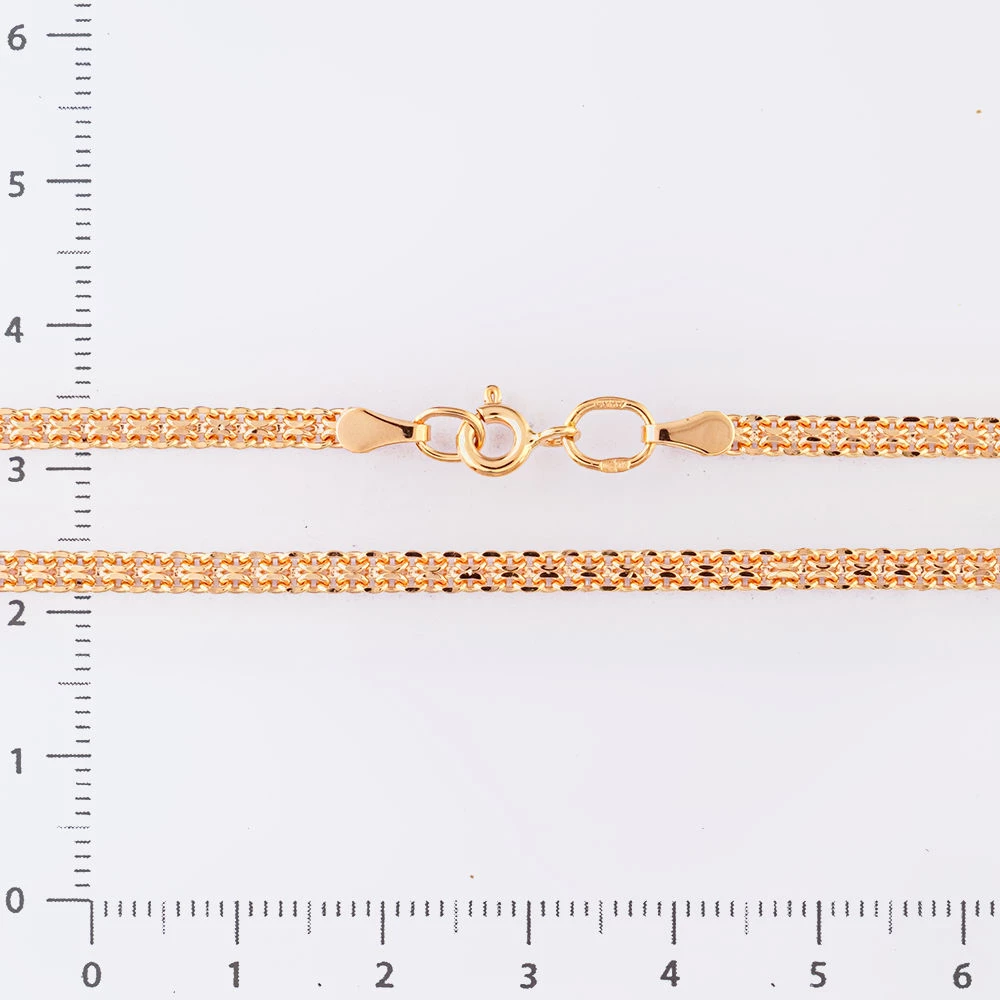 Цепь из красного золота 585 пробы