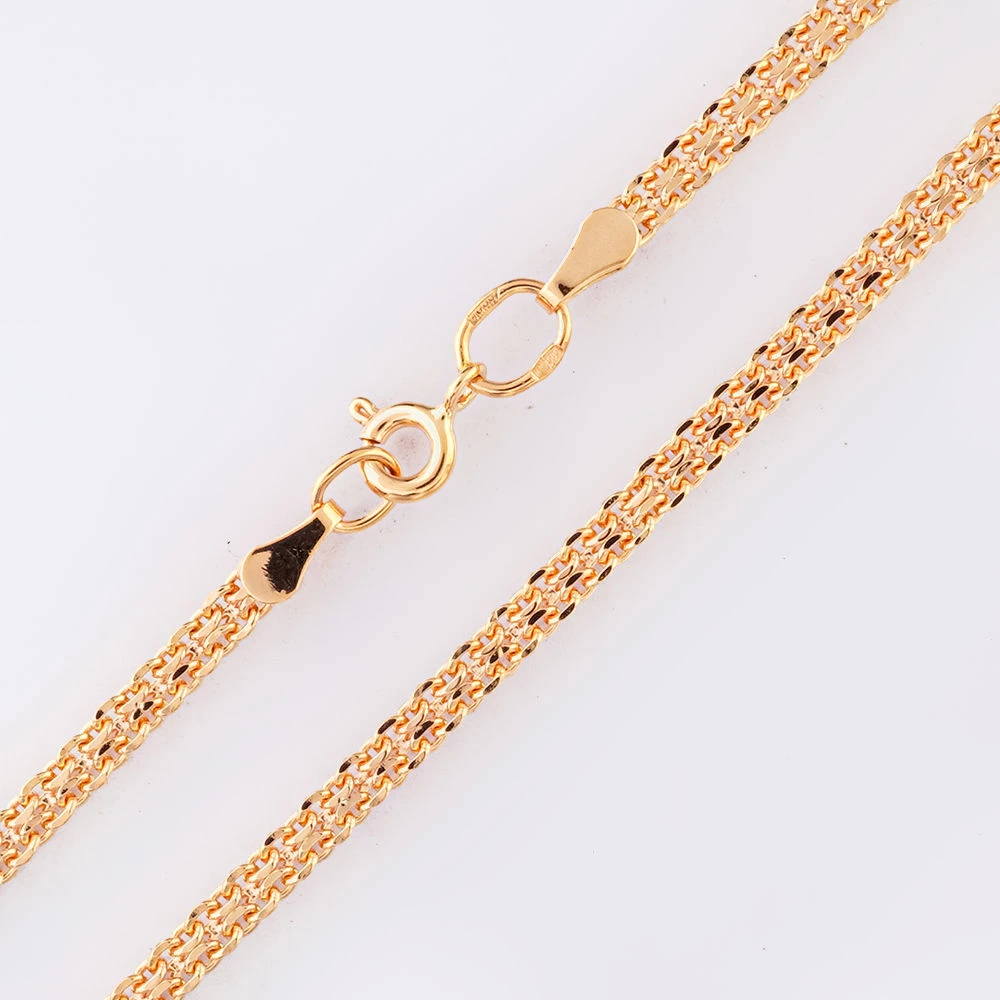 Цепь из красного золота 585 пробы