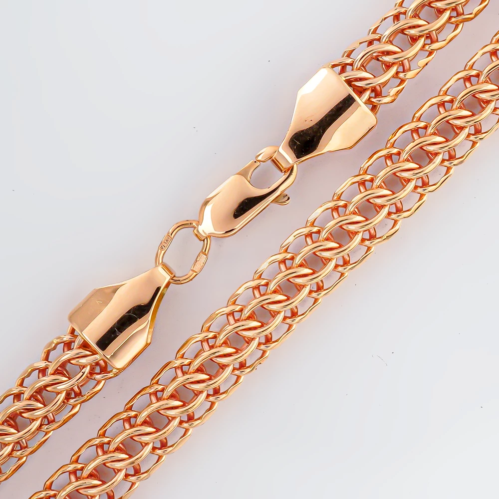 Цепь из красного золота 585 пробы