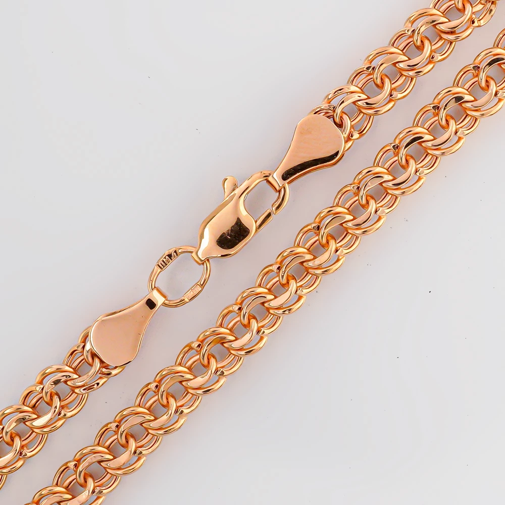Цепь из красного золота 585 пробы