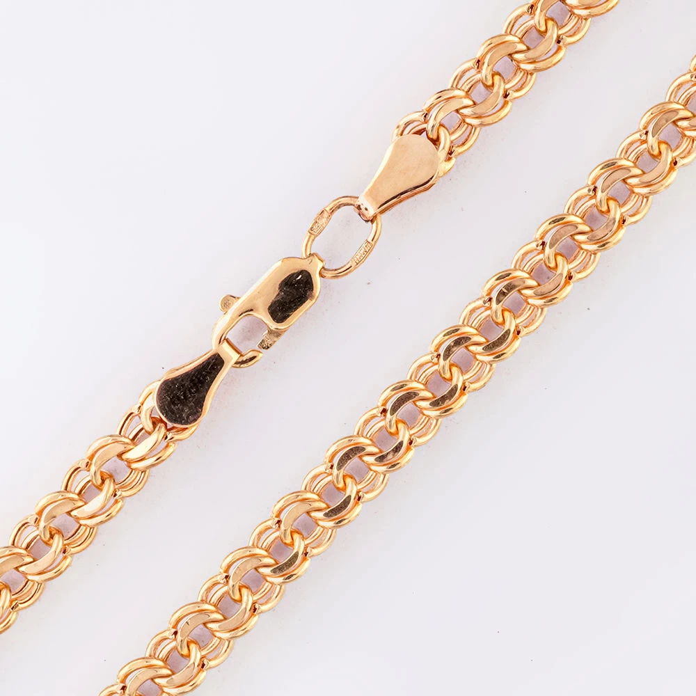 Цепь из красного золота 585 пробы